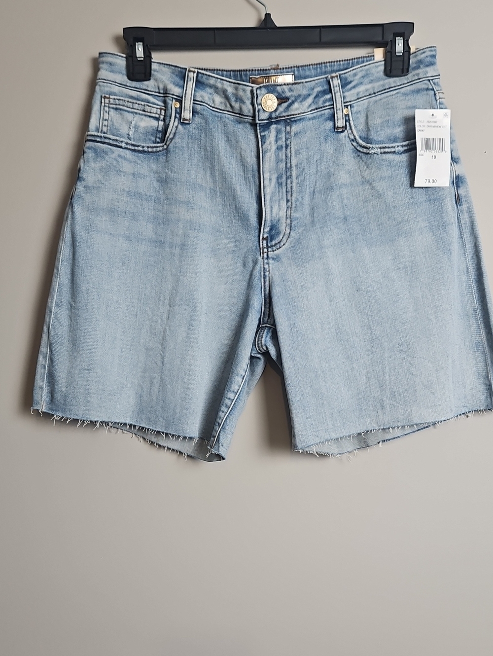 KUT From The Kloth High Rise Hailey Bermuda: Vintage Blue